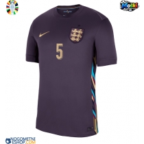 Moški Nogometni dresi Anglija John Stones #5 Gostujoči EP 2024 Kratek Rokav